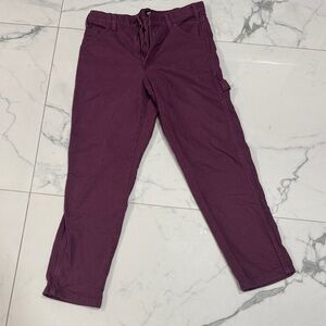 Dickies Men's Cargo Pants in Deep Purple